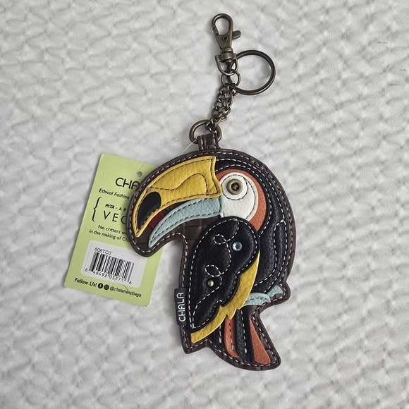 Chala Accessories - Chala Toucan Keychain - Multicolor